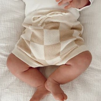 Checkered Shorts and Tee Set