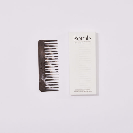 No 1. Wide Tooth Comb (Coffee)