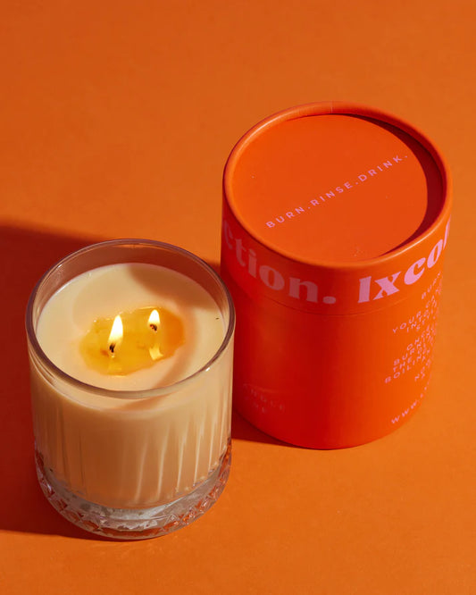 French Vanilla Buttermilk and Tonka Bean Soy Candle - LX Collection