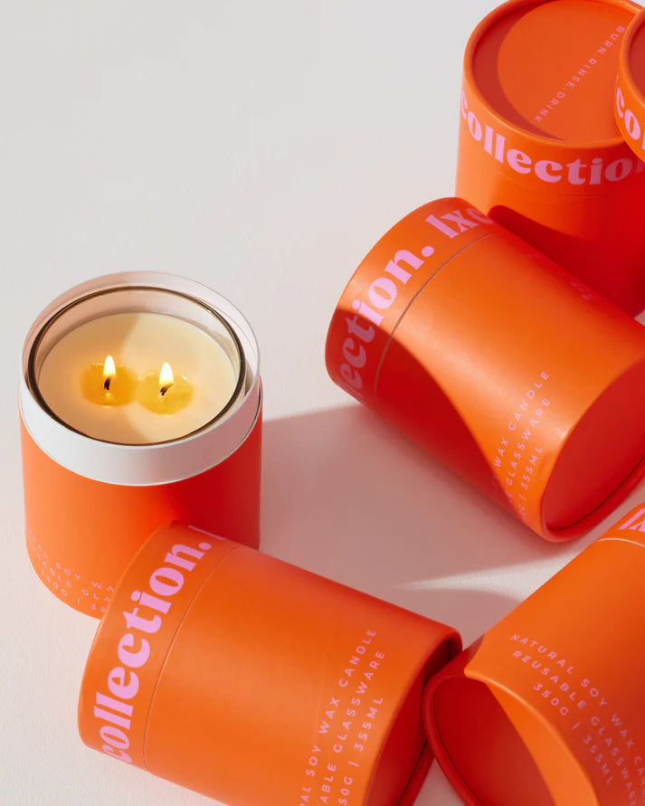 French Vanilla Buttermilk and Tonka Bean Soy Candle - LX Collection