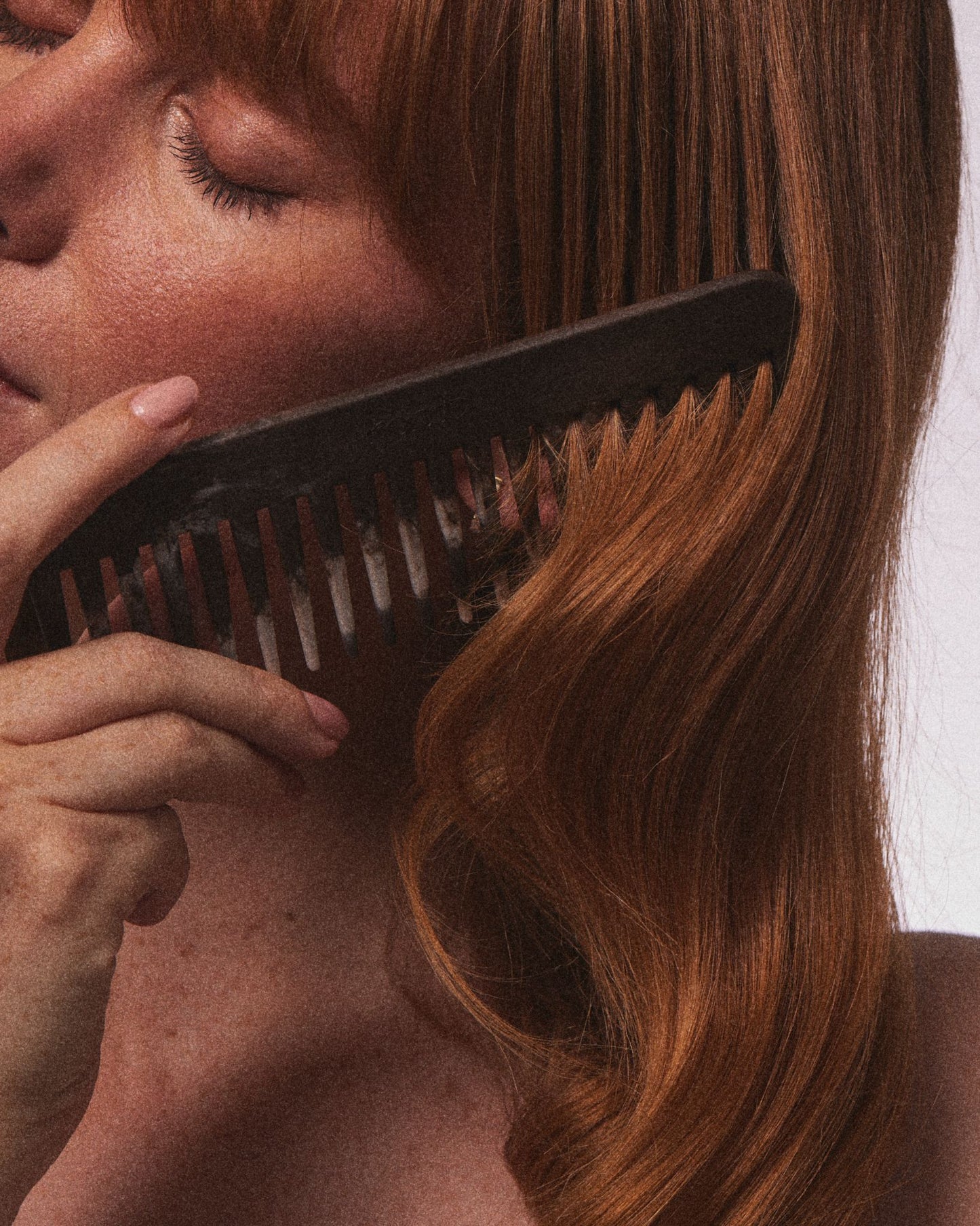No 1. Wide Tooth Comb (Coffee)