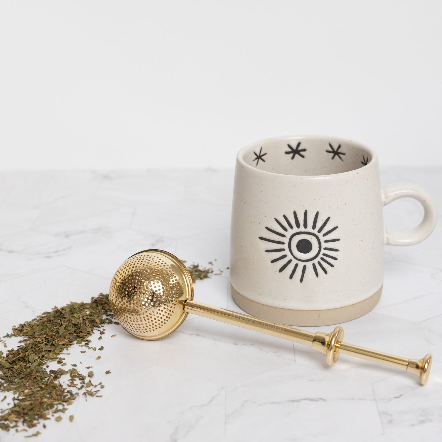 Gold Tea Strainer - Hamper Nation
