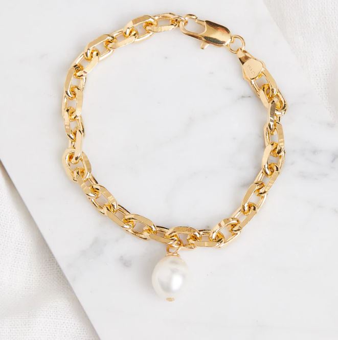 Pearl Chunky Bracelet by Finnerrings