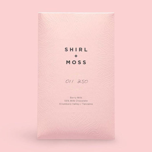 Berry Milk Chocolate Bar - Shirl and Moss