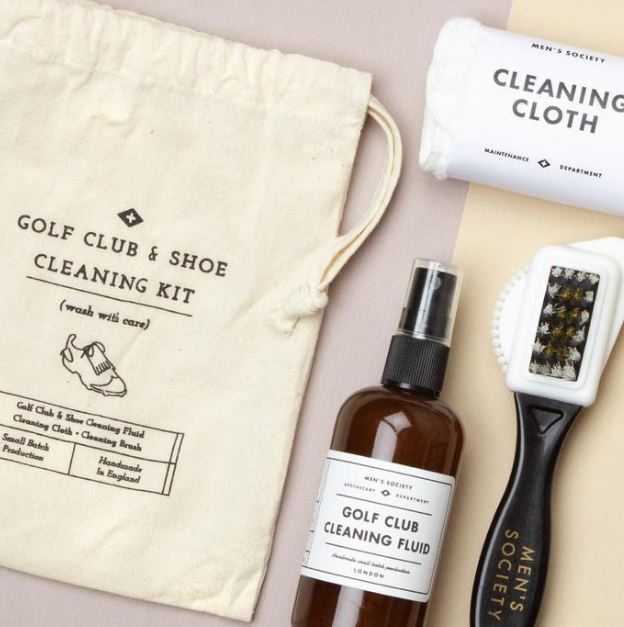 Mens Society Golf Club and Shoe Cleaning Kit